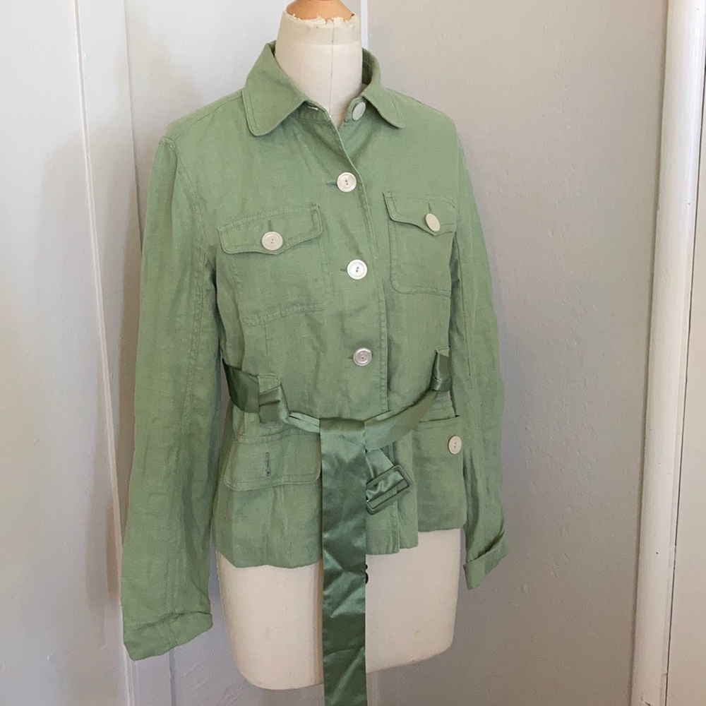 Elevenses linen jacket